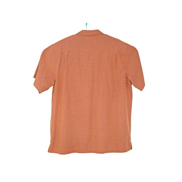 Columbia Mens Brown Rust Short Check Sleeve Collared Button Up Shirt Soft Sz XL - Picture 2 of 11